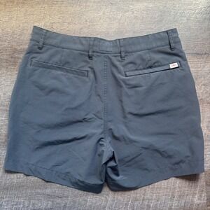 Faherty All Day Shorts Mens 31 Charcoal Gray 5 Inch Inseam Hybrid Board Shorts